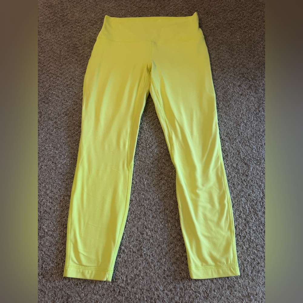 lululemon athletica Yellow Leggings
